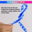 Blue Waterproof LED Rope Light 18M Energy-Efficient Lights for Home, Events & Décor Flexible Strip with 120 LEDs/m