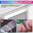 Self-Adhesive Tape Measure Ruler 200 cm / 79 Inch | Sticky Measuring Scale  (Pack of 2)