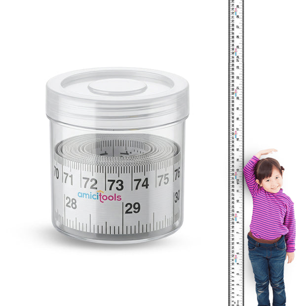 Self-Adhesive Height Measuring Tape Ruler 200 cm / 79 Inch  (Pack of 2)