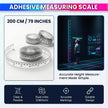 Self-Adhesive Height Measuring Tape Ruler 200 cm / 79 Inch  (Pack of 2)