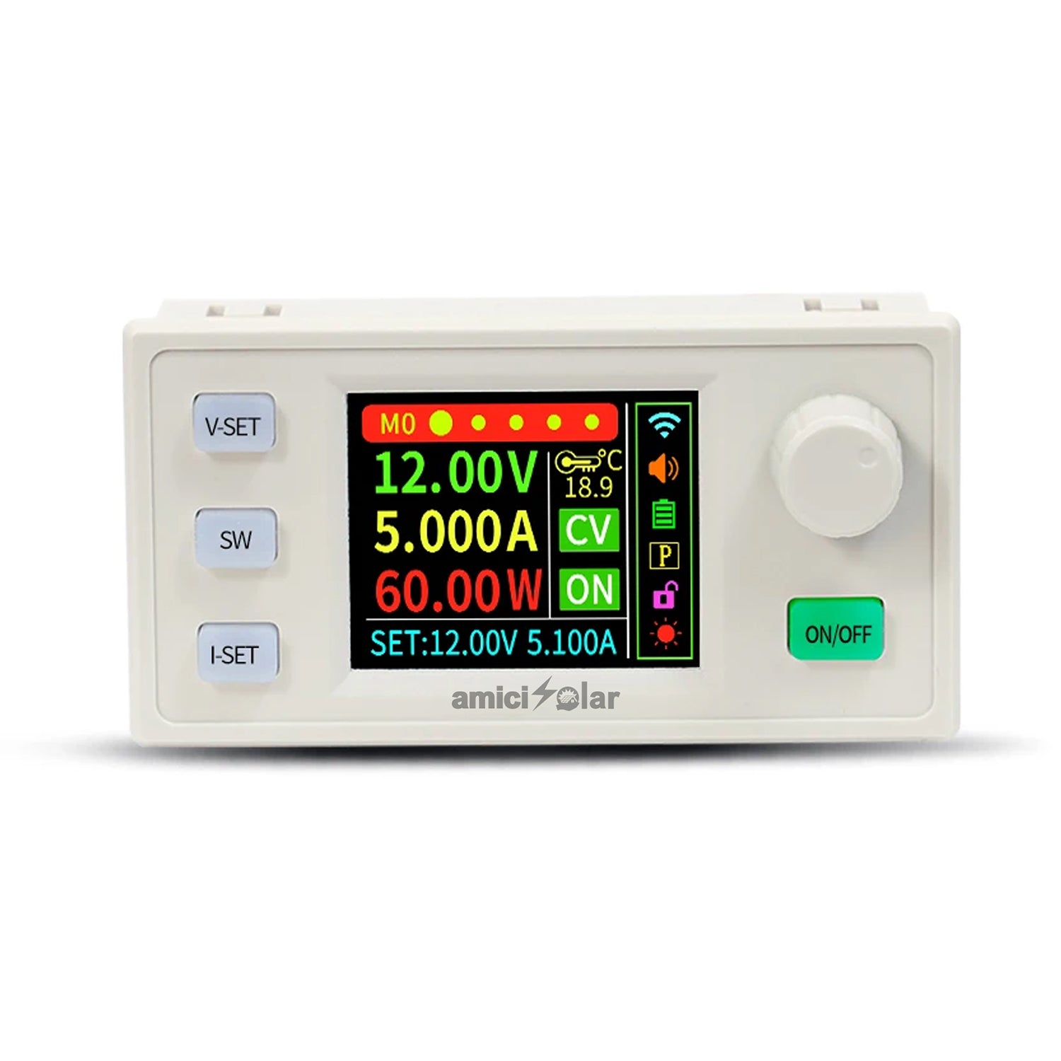 150W 8A Programmable DC Power Supply Module with LCD Display