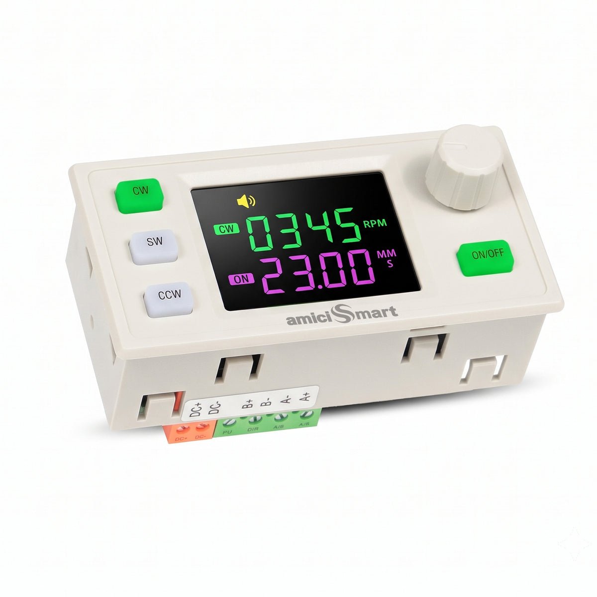 XY-SMD6 Stepper Motor Driver Controller, 10–30V 6.6A, 27 Modes, CW/CCW, LED Display, RS485 MODBUS
