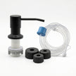 Kitchen Sink Soap Dispenser Built-in Countertop S.S Steel Dispenser Pump ( Black)