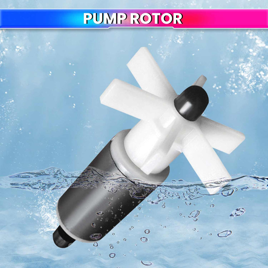 Submersible Water Pump Rotor Kit – High-Grade Impeller, Flow Sensor for Aquariums & Fountains