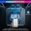 IP66 Waterproof WiFi Power Socket Box with Energy Meter & Timer Switch | 6/16A Outdoor Weatherproof Electric Socket
