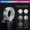 Double Sided Transparent Adhesive Tape Heavy Duty Glue Weatherproof (20mm X 3mtr)