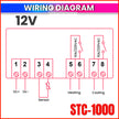 Digital Thermostat STC-1000 Incubators, Dual Mode Heating & Cooling Temperature Controller Alarm & Delay Function(10A)