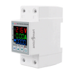 Digital energy meter without mount, angled view