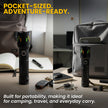 Rechargeable LED Torch with 5000mAh Battery | High Power Flashlight with 5 Light Modes