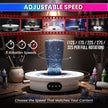 Motorized Rotating Display Stand – 360° Electric Turntable with Remote