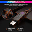 USB 5V to 9V/12V Boost Converter Cable with Voltage Selector | 0.8M Cable | 3.5mm & 5.5mm DC Plugs