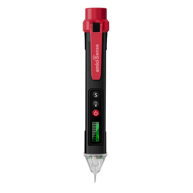 Non-Contact Voltage Tester – AC 12–1000V Live/Null Wire Tester with Flashlight & Breakpoint Detection