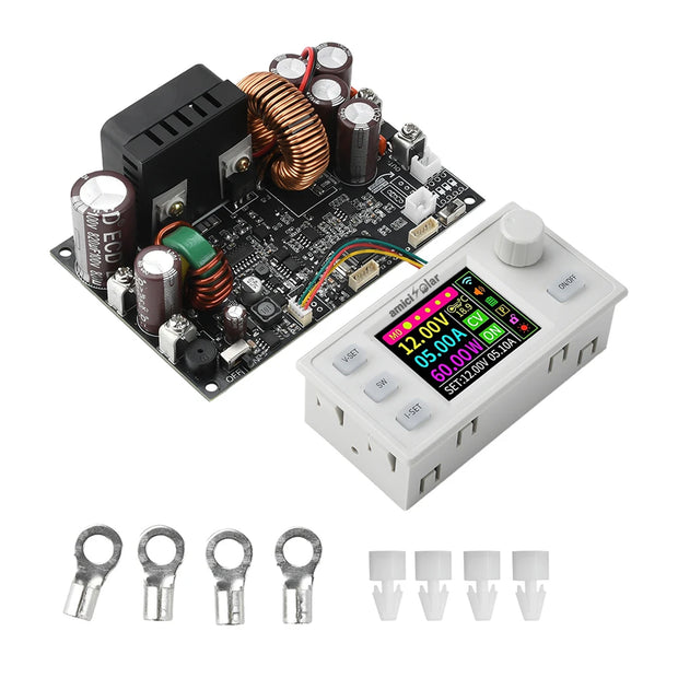 amiciSolar XY7025S CNC Step-Down DC Power Supply Module 0–70V 25A 1750W | Adjustable Buck Converter