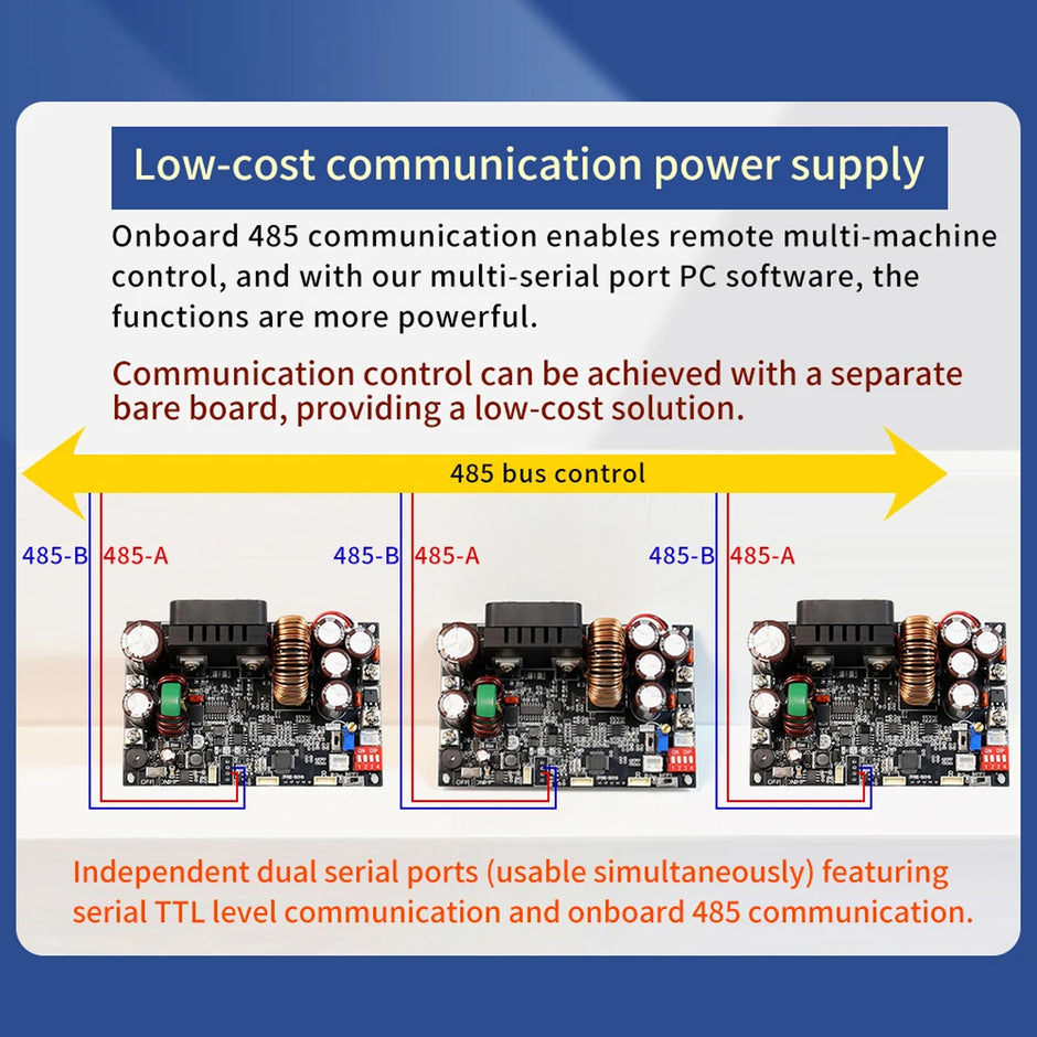 XY7025S CNC Step-Down DC Power Supply Module 0–70V 25A 1750W