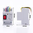 220V 10A Automatic Water Level Controller Switch with 20m Sensors, Pump Control System
