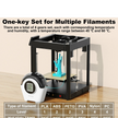 3D Printer Filament Dryer Box with Heated Drying & Storage Cabinet for PLA, ABS, PETG, PVA, Nylon & PC Filament