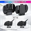 Intercom Mounting Clip Compatible with Ejeas V6, V6 Pro, V4 Plus Intercom