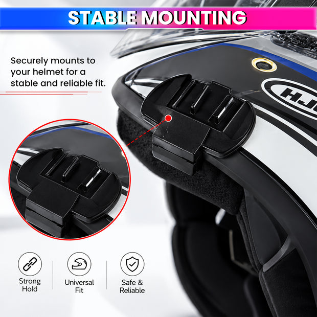 Intercom Mounting Clip Compatible with Ejeas V6, V6 Pro, V4 Plus Intercom