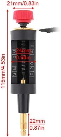 amiciAuto Spark Plug Tester, Adjustable Ignition System Coil Tester for Auto/Car/Bike Diagnostic Test Tool Pick-up Coil Diagnostic Tool