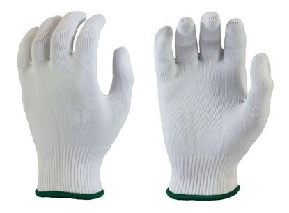 Lint Free Nylon Gloves, Clean Room gloves, Free Size, White Color