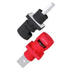 Pure Copper Battery Terminal Connectors – Positive & Negative Set, Supports up to 1500V DC amiciKart