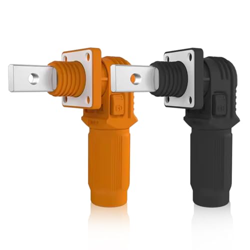 amiciSolar Quick Battery Connector Terminal – 120A 1500V DC, Heavy Duty Power Connector for Battery, Solar & Industrial Systems