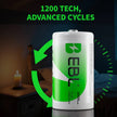 EBL D Cell Batteries 10,000mAh Ultra Pro Ni-MH Rechargeable D Batteries, Pack of 2 amiciKart c0tmiz-hs.myshopify.com