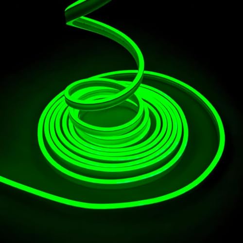 Green 5M LED Strip Light Flexible Waterproof Decorative String For Festivals or Home Décor amiciKart