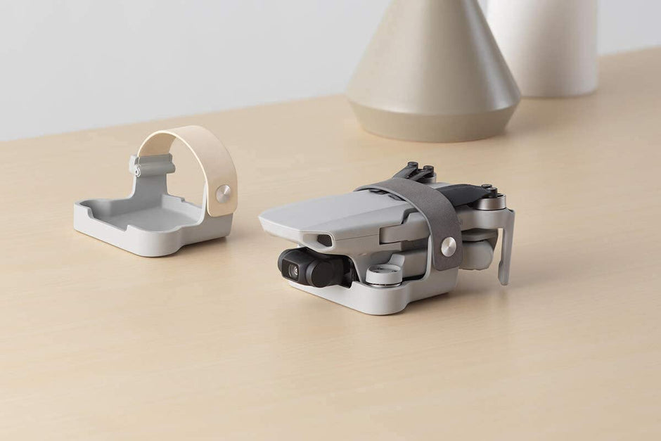 amiciCare Dji Mavic Mini/Mini 2 Propeller Holder, Protection Belt For Drone, Grey