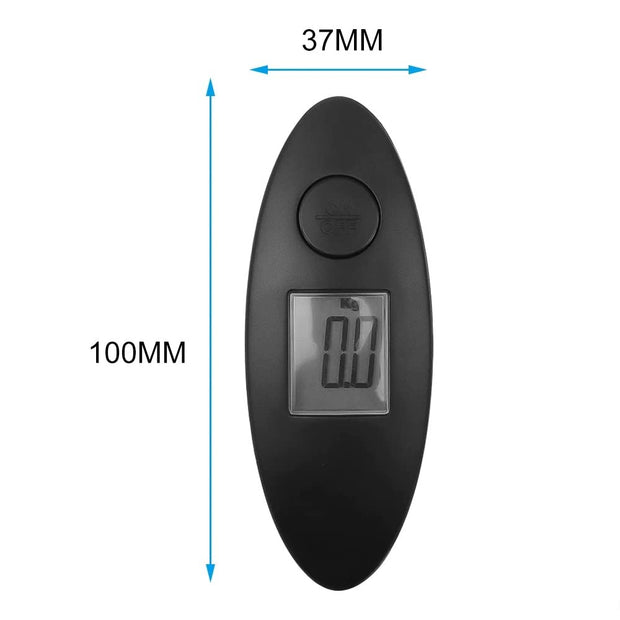 Digital Luggage Weighing Scale, 40Kgs Portable Hanging Weight Machine for Suitcase amiciKart