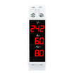 3-in-1 Voltage, Current & Frequency Meter 80- 500V AC, 100A with External CT & Clear LED Display amiciKart c0tmiz-hs.myshopify.com
