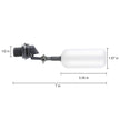 Float Ball Valve, 1/2 Inch Water Level Controller with Adjustable Arm for Aquarium, Tank, etc