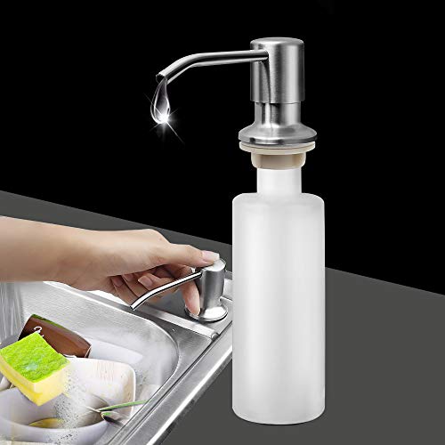 Kitchen Sink Soap Dispenser Top Refill Built-in Countertop Dispenser amiciKart c0tmiz-hs.myshopify.com