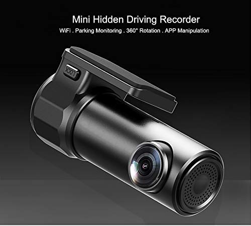 Junsun WiFi Smart Car DVR Wrieless Dash Cam Camera App Control with 150 Degree Wide Angle 30fps Auto Recorder G-Sensor Support amiciKart