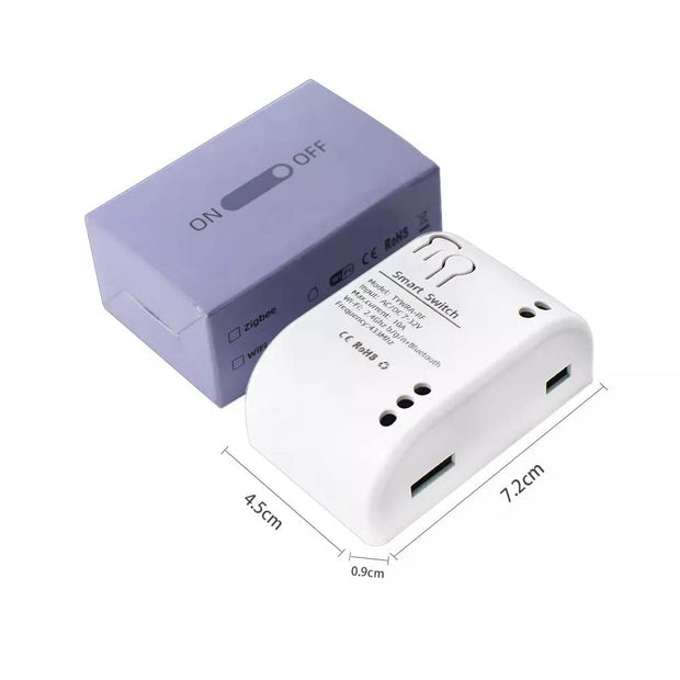 WiFi Smart Switch Relay, Timer Switch Remote Control DC 7~32V, 10A 220V AC/DC, Alexa, Google & SmartLife App amiciKart c0tmiz-hs.myshopify.com