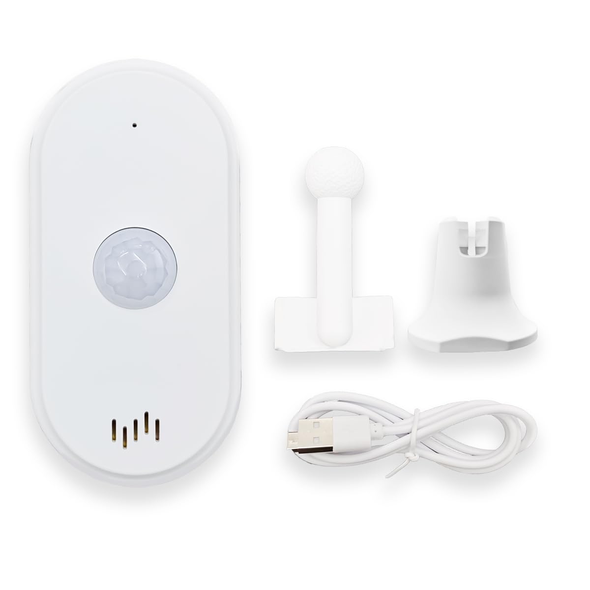 WiFi PIR Motion Sensor Alarm with SmartLife App Connectivity 75dB Siren & USB Powered Home Security Detector