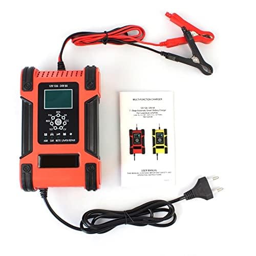 12V Automatic Car Battery Charger, 7-Stage Intelligent Battery Maintainer…