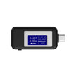 6-in-1 Digital USB Type-C Tester | Real-Time Display of Voltage, Current, Power, Capacity (mAh)
