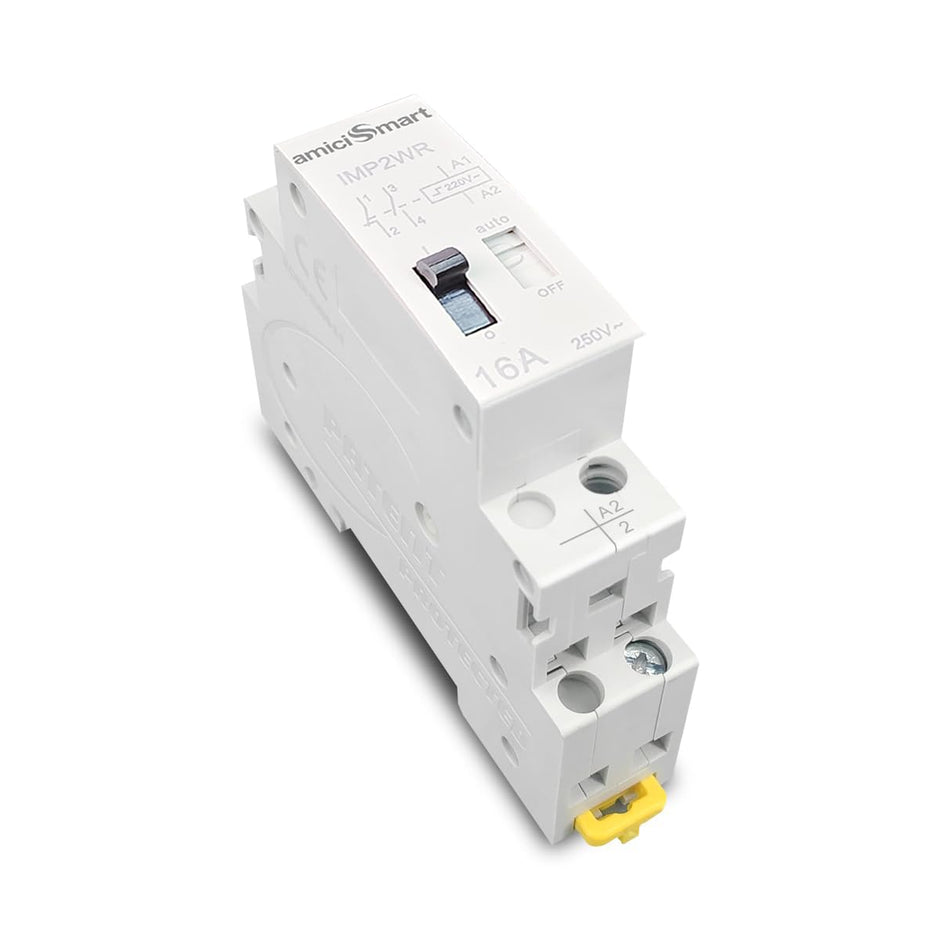 16A Impulse Relay, 2 Pole 230VAC Latching Relay for Line Control amiciKart c0tmiz-hs.myshopify.com