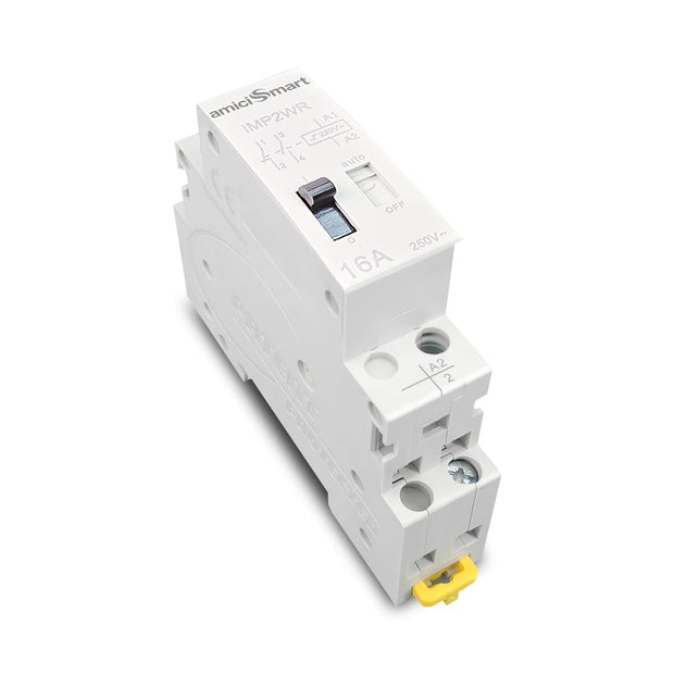 16A Impulse Relay, 2 Pole 230VAC Latching Relay for Line Control