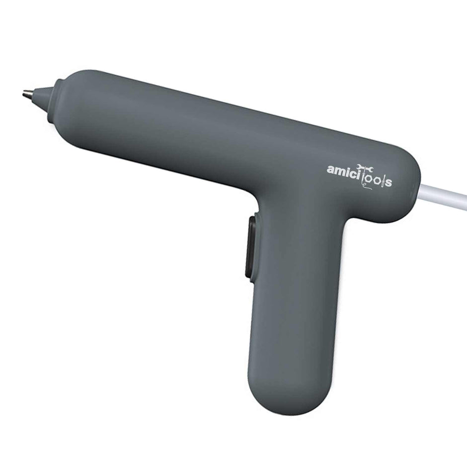 Portable Hot Glue Gun–15W,USB-C Rechargeable with Anti-Leak Technology for Crafting amiciKart