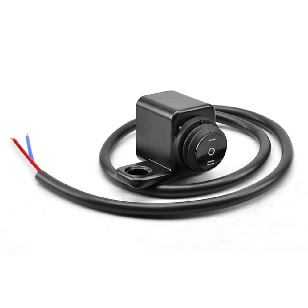 12V 16A Motorcycle Mirror-Mount Switch- Waterproof Bike Switch for Fog-Lamps, Headlight amiciKart c0tmiz-hs.myshopify.com