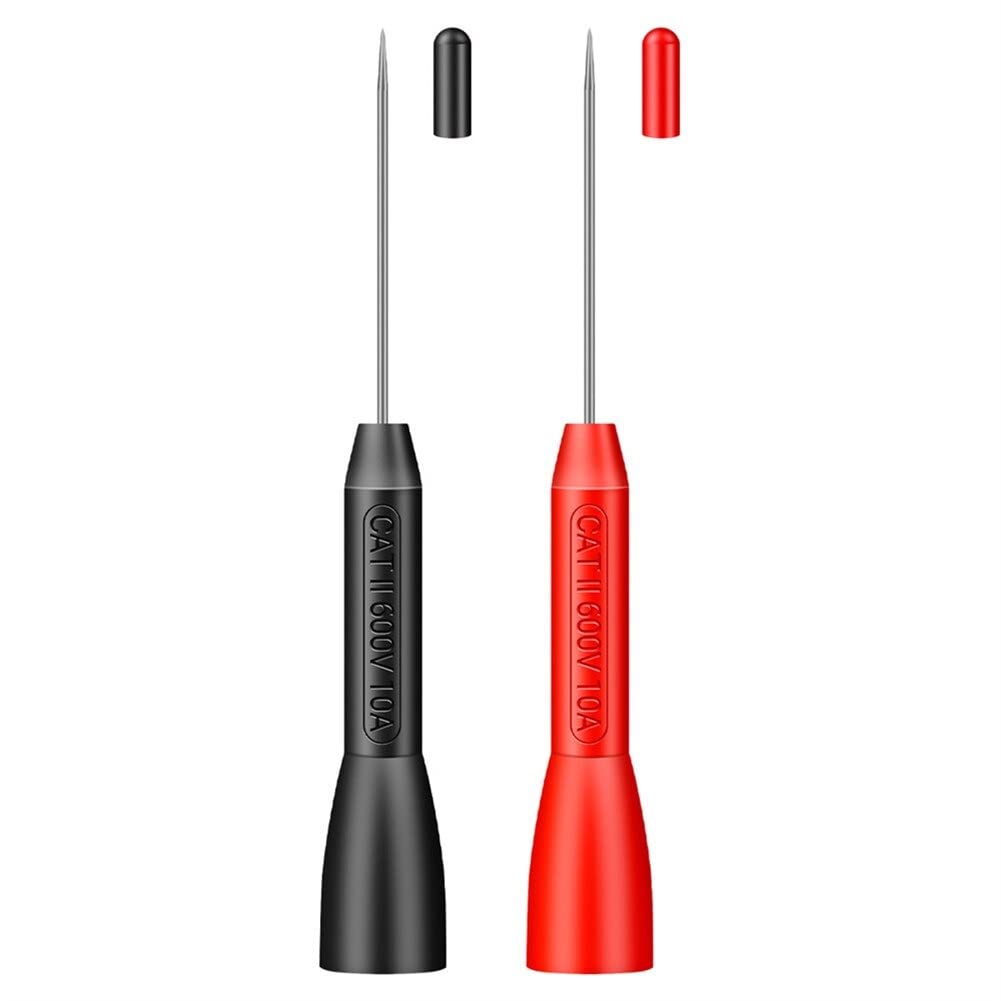 Needle Attachment for Test Probes, 600V/10A Non Destructive Multimeter Needle Tip amiciKart c0tmiz-hs.myshopify.com