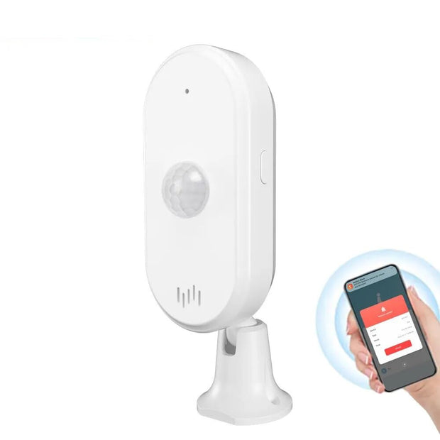 WiFi PIR Motion Sensor Alarm with SmartLife App Connectivity 75dB Siren & USB Powered Home Security Detector amiciKart