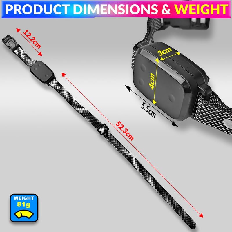 Automatic Anti-Barking Dog Collar, Rechargeable Dog Training Collar with 3 Modes amiciKart c0tmiz-hs.myshopify.com