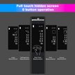 amiciSense Laser Distance Meter with Touch Display - 40m Digital Ruler with Type-C Charging, Multi-Measurement Modes (Area,Length,Volume,Angle,etc.)