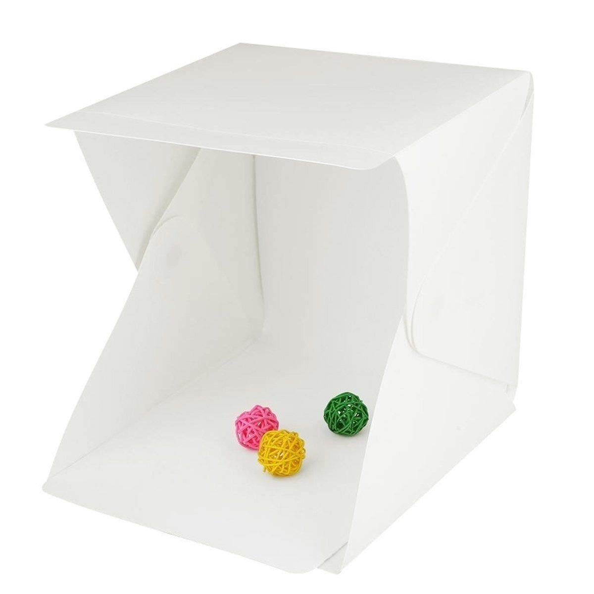 Portable Light Box, Mini 20cm Foldable Photo Studio, Soft Box for Product Photography amiciKart c0tmiz-hs.myshopify.com