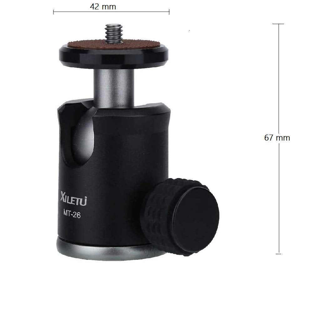 360 Degree Adjustment Tripod Ball Head 1/4 