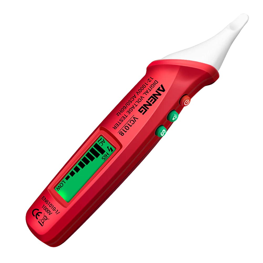 Touchless Tester Pen AC 12-1000V with Adjustable Sensitivity & Breakpoint Detection amiciKart c0tmiz-hs.myshopify.com