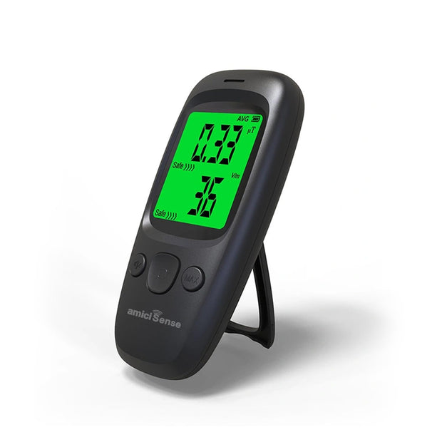 Electromagnetic Radiation Tester EMF Meter with LCD Display & Alarm with Dual Measure Electric and Magnetic Field